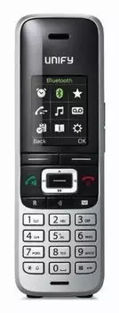 VoIP-телефон Unify OpenScape S5, цветной дисплей, DECT, черный/серебристый (L30250-F600-C500)