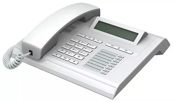 VoIP-телефон Unify OpenStage 15, 1 SIP-аккаунт, монохромный дисплей, PoE, белый (L30250-F600-C178)