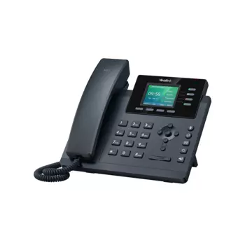 VoIP-телефон Yealink SIP-T34W, 4 линии, 4 SIP-аккаунта, цветной дисплей, PoE, черный (SIP-T34W)