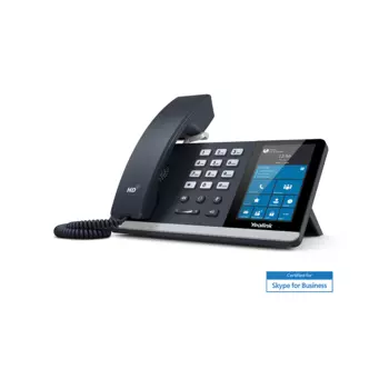 VoIP-телефон Yealink SIP-T55A Skype for Business, 1 SIP-аккаунт, цветной дисплей, PoE, черный (SIP-T55A-SfB) Плохая упаковка