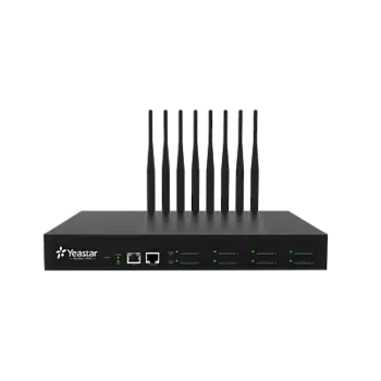 VoIP-UMTS шлюз Yeastar TG800W, 8-линий UMTS, черный