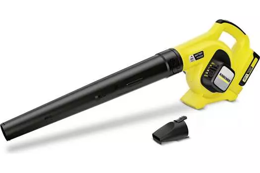 Воздуходувка Karcher LBL 2 Battery, аккумуляторная, Li-ion, 18В, 2.5 А·ч, обдув, 2кг, поставляется без аккумуляторов и зарядного устройства (1.445-100.0)