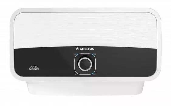 Водонагреватель Ariston SM 7.7 Aures, электрический проточный, 7.7кВт (3520025)
