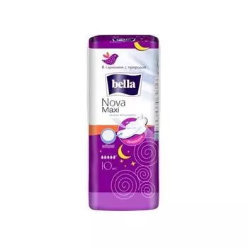 Прокладки Bella (Белла) Nova Maxi Softiplait гигиенические 10 шт.