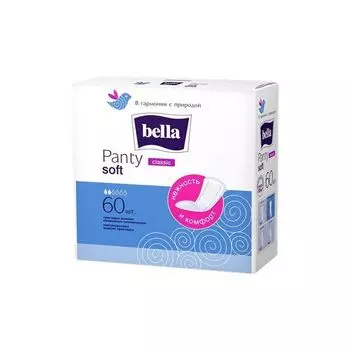Прокладки ежедневные гигиенические марки Panty soft Classic Bella/Белла 60шт