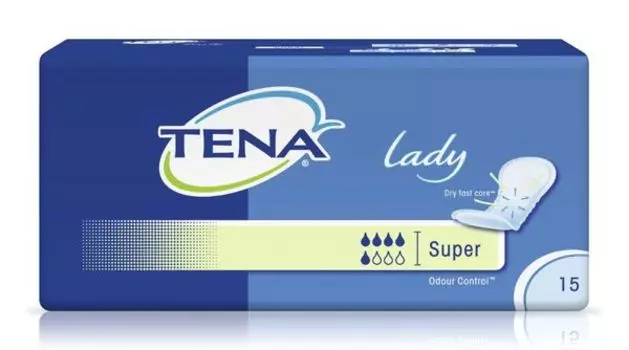 Прокладки урологические Леди Супер Tena/Тена 15шт