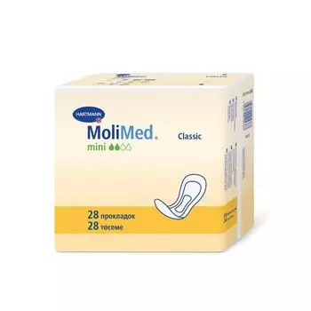 Прокладки урологические Mini Classic MoliMed/Молимед 28шт