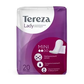 Прокладки урологические Mini TerezaLady 20шт
