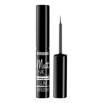 Подводка для глаз черный Matt Ink waterproof Luxvisage 4г