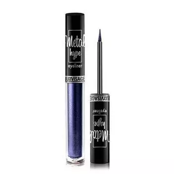 Подводка для глаз цвет 3 Sapphire Blue Metal hype Luxvisage 9г