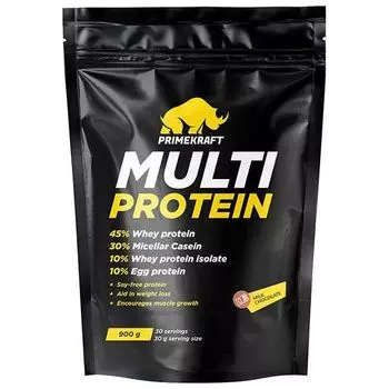 Протеин многокомпонентный со вкусом Молочный шоколад Multi Protein Primekraft/Праймкрафт 900г