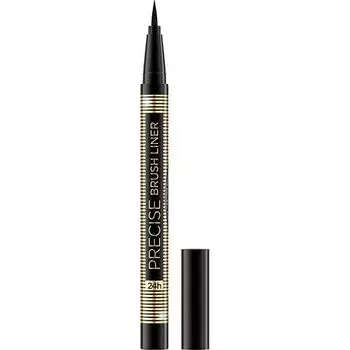 Подводка EVELINE (Эвелин) для глаз ультрастойкая Precise brush liner черная