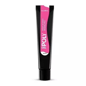 Поли-гель Пудрово-розовый PG06 Fast &amp; Easy Modeling Powder pink Solomeya 15 мл