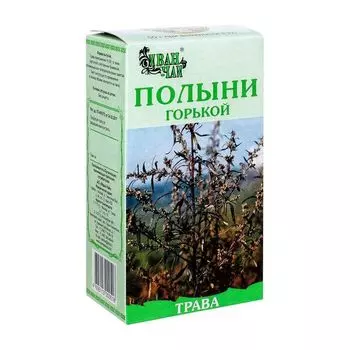 Полыни горькой трава сырье измельч. пачка 50г