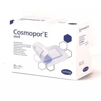 Повязка стерильная пластырного типа Cosmopor E/Космопор Е 10х8см 25шт