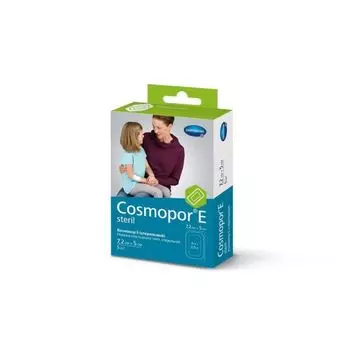 Повязка стерильная пластырного типа Steril Cosmopor E/Космопор Е 7,2х5см 5шт