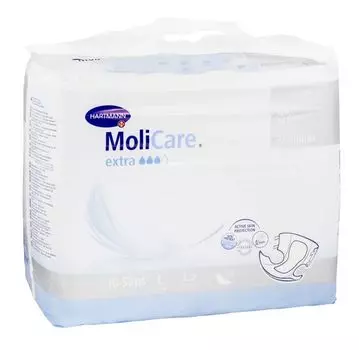 Подгузники воздухопроницаемые Extra MoliCare/Моликар р.L 30шт