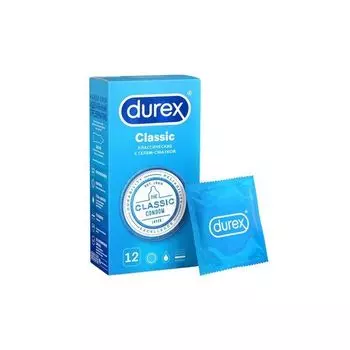 Презервативы Classic Durex/Дюрекс 12шт