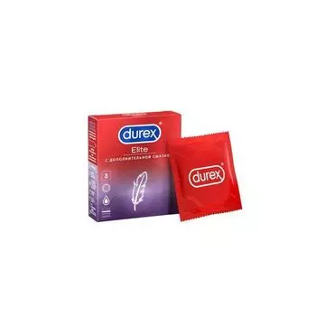Презервативы сверхтонкие Elite Durex/Дюрекс 3шт
