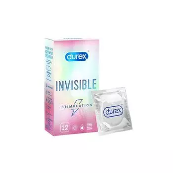 Презервативы Invisible Stimulation Durex/Дюрекс 12шт