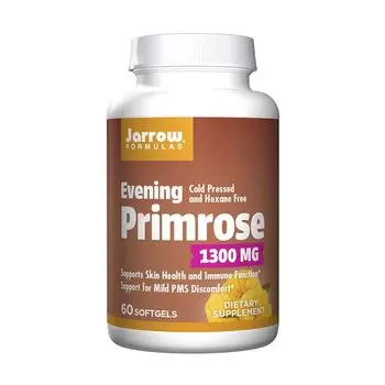 Примула вечерняя 1300мг Jarrow Formulas капсулы 1859мг 60шт