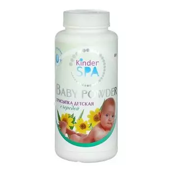 Присыпка детская с чередой Kinder Spa 80г
