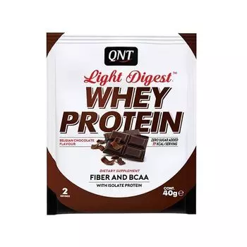 Пробник сывороточного белка Light Digest Whey Protein (Лайт Дайджест Вей Протеин) Шоколад QNT 40g