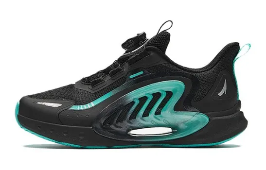 Детские кроссовки GS Low-top Black Cyan Anta Kids, черный