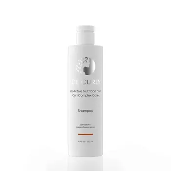 ICE CURLY Питательный и увлажняющий шампунь ProActive Nutrishion and Curl Complex Care Shampoo 250.0