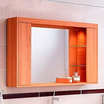 Зеркало-шкаф EcoGreen Эллис 105, коричневый