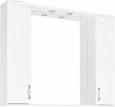 Зеркало-шкаф Style Line Олеандр-2 100/С Люкс, белый