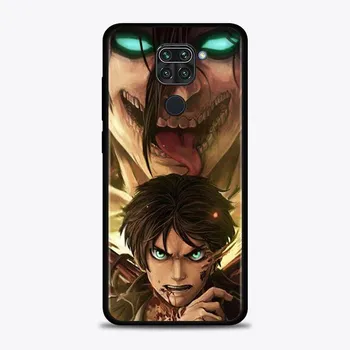 Чехол для Xiaomi Redmi Note 11 9 8 10 Pro 9s 8t 7 10pro Max, чехол для Redmi 11 9 9c 9a 8 8a 7 7a, чехол Attack On Titan Anime For Redmi Note 8