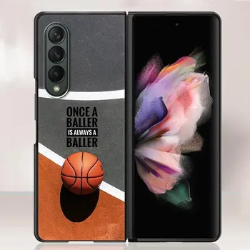 Чехол для Samsung Galaxy Z Fold3 5g, жесткий тонкий защитный чехол, ультратонкий чехол с защитой от падения для Galaxy Z Fold 3, баскетбольная корзина Samsung Z Fold3 5G