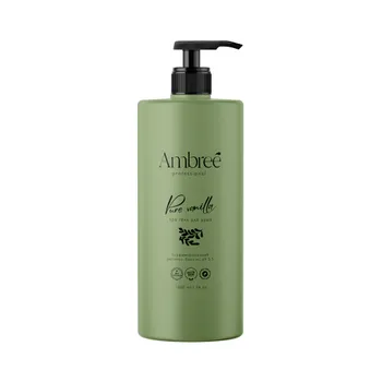 Увлажняющий парфюмированный spa гель для душа Ambree professional, Pure vanilla, 1л