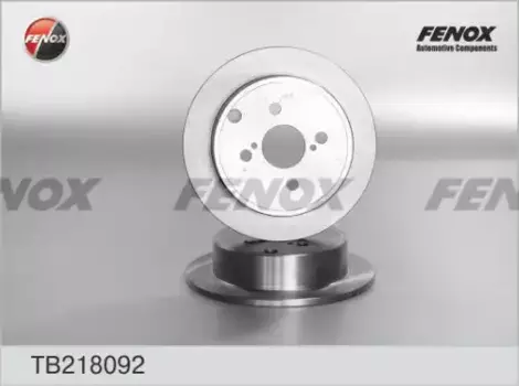Тормозной диск FENOX TB218092 полный задний мост
