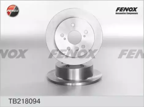 Тормозной диск FENOX TB218094 полный задняя ось