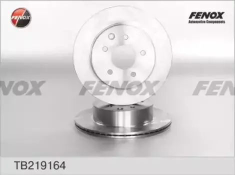 Тормозной диск FENOX TB219164 вентилируемый передняя ось
