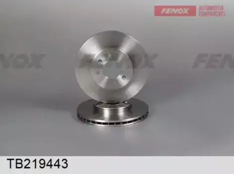 Тормозной диск FENOX TB219443 вентилируемый передняя ось