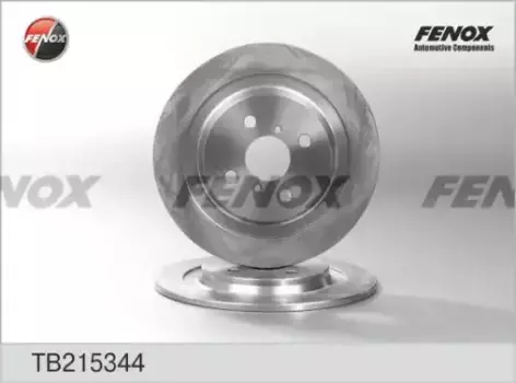 Тормозной диск FENOX TB215344 полный задняя ось