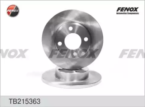 Тормозной диск FENOX TB215363 полный передняя ось