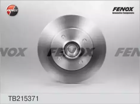 Тормозной диск FENOX TB215371 полный задняя ось
