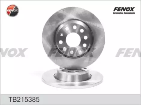 Тормозной диск FENOX TB215385 полный задняя ось