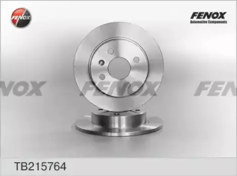 Тормозной диск FENOX TB215764 полный задняя ось
