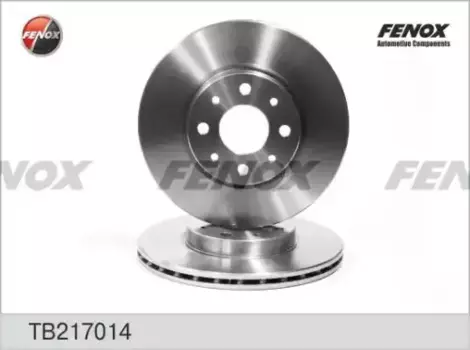 Тормозной диск FENOX TB217014 вентилируемый передняя ось