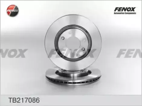 Тормозной диск FENOX TB217086 вентилируемый передняя ось