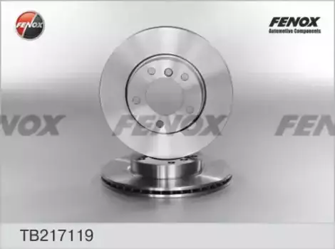 Тормозной диск FENOX TB217119 вентилируемый передняя ось