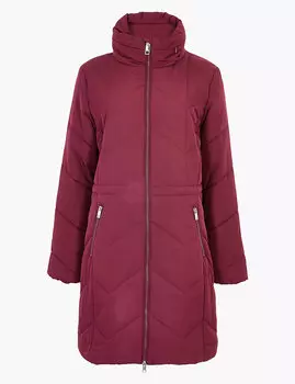 Стеганое утепленное пальто с технологией Thermowarmth™