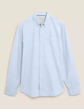 Рубашка Oxford стандартного кроя с отделкой Easy Iron