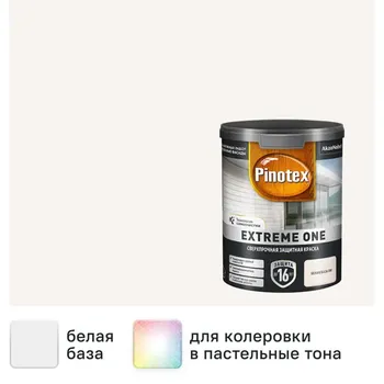 Краска фасадная PX Extreme One матовая цвет белый BW 0.9 л