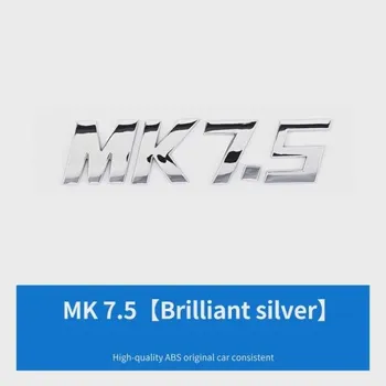 3D ABS буквы MK5 MK6 MK7 MK7.5 эмблема автомобиля значок наклейка для гольфа автомобиля крыло багажника задняя наклейка MK5-Glossy Black